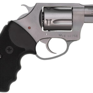Charter Arms 73820 Undercover  Small 38 Special, 5 Shot 2" Matte Stainless Steel Barrel & Cylinder, Aluminum Frame w/Black Finger Grooved Rubber Grip, Exposed Hammer