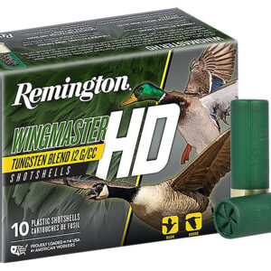 Remington Ammunition 20871 Wingmaster HD  12Gauge 3" 1 1/4oz 2Shot 10 Per Box/10 Case