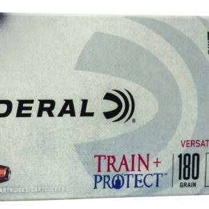 Federal TP40VHP1 Train + Protect  40S&W 180gr Versatile Hollow Point 50 Per Box/10 Case