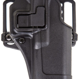 Blackhawk 410506BKL Serpa CQC  OWB Size 06 Matte Black Polymer Belt Loop/Paddle Fits Sig P220/225/P226 Left Hand