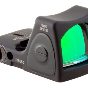 Trijicon 700679 RMR Type 2 Matte Black 1 x 0.87" x 0.63" 6.5 MOA Red Dot