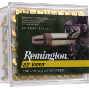 Remington Ammunition 21288 Viper  22LR 36gr Truncated Cone Solid 100 Per Box/50 Case