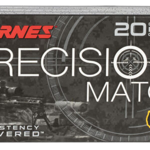 Barnes Bullets 30166 Precision Match  6.5Creedmoor 140gr Open Tip Match Boat Tail 20 Per Box/10 Case