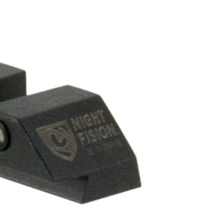 Night Fision GLK001007WGZ Tritium Night Sights For Glock  Green Tritium White Outline Front Sight- Green Tritium Black Outline Rear Sight Glock 17/17L/19/22