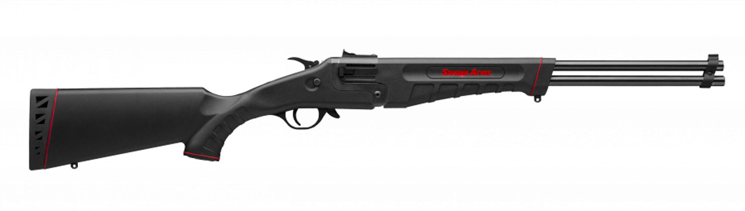 Savage Arms 22435 42 Takedown Full Size 22 WMR/410 Gauge 1rd 20" Satin Black Sporter Barrel, Satin Black Carbon Steel Receiver, Matte Black Fixed Synthetic Stock, Ambidextrous