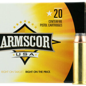 Armscor FAC44M2N USA  44Rem Mag 240gr Jacketed Hollow Point 20 Per Box/25 Case