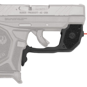 Crimson Trace 0173101 Laserguard  Ruger LCP II, Red Laser Black Polymer