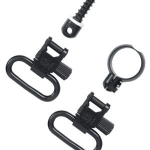Uncle Mike's 13412 Super Swivel  Quick Detach 115 RF Blued 1" Loop for Most 22 Cal Tube Diameter & .430-.455" Rifles (Except Win 94/22M US)