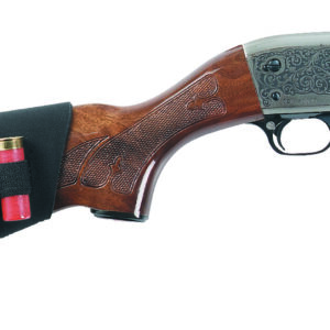 Uncle Mike's 88493 Buttstock Shell Holder  Black Neoprene 5rd Shotgun