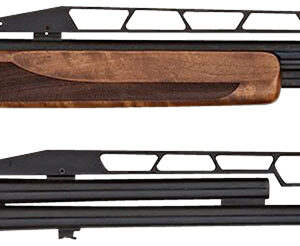 TriStar 35418 TT-15A Combo Trap 12 Gauge Break Open 3" 1rd/2rd 32/34" Blued Vent Rib Chrome-Lined Barrel, Silver Receiver, Walnut Wood Fixed w/Adj Comb Stock, Right Hand