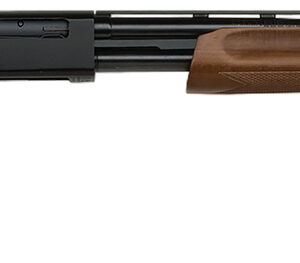 Mossberg 50104 500 All Purpose Full Size 410 Gauge Pump 3" 5+1 24" Blued Vent Rib Barrel, Blued Integral Scope Mount Steel Receiver, Fixed Hardwood Stock, Right Hand