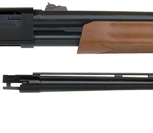 Mossberg 54264 500 Combo 12 Gauge 5+1 3" 24" Slugster/28" Vent Rib Steel Barrels, Dual Extractors,  Blued Steel Receiver w/Integral Scope Mount, Fixed Wood Stock, Fully Rifled Bore Choke