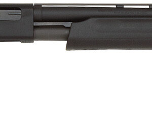 Mossberg 56436 500 All Purpose Full Size 20 Gauge Pump 3" 5+1 26" Matte Blued Vent Rib Barrel, Matte Blued Integral Scope Mount Steel Receiver, Fixed Black Synthetic Stock, Right Hand, Accu-Set Chokes