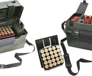 MTM Case-Gard SH1001209 Shotgun Hunter Case  12 Gauge Wild Camo Polypropylene 100rd