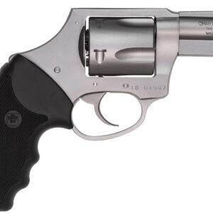 Charter Arms 74421 Bulldog  Large 44 Special, 5 Shot 2.50" Matte Stainless Steel Barrel, Cylinder & Frame w/Black Finger Grooved Rubber Grip