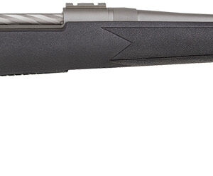 Mossberg 28009 Patriot  Full Size 270 Win 5+1 22" Stainless Cerakote Fluted Barrel, Stainless Cerakote Receiver Drilled & Tapped, Black Fixed Synthetic Stock, Right Hand