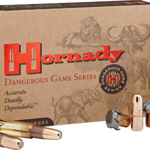 Hornady 82631 Dangerous Game  470NitroExpress 500gr DGX Bonded 20 Per Box/6 Case