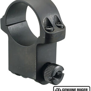 Ruger 90280 6BHM Scope Ring  Matte Black 1" Extra High