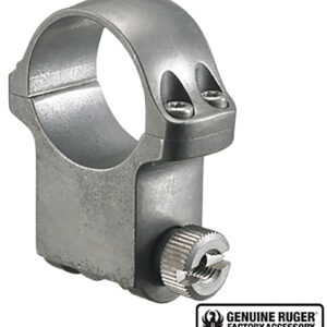 Ruger 90296 6KTG Scope Ring  Silver 1" Extra High