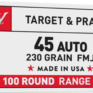 Winchester Ammo USA45AVP USA Value Pack 45ACP 230gr Full Metal Jacket 100 Per Box/5 Case