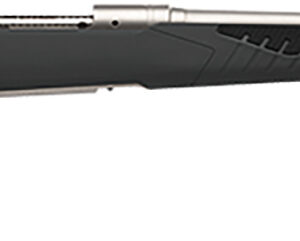 Savage Arms 57052 110 Storm Full Size 270 Win 4+1 22" Matte Button-Rifled Barrel, Matte Drilled & Tapped Stainless Steel Receiver, AccuStock Matte Gray Synthetic Stock, Right Hand