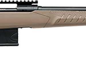 Savage Arms 57008 110 Tactical Desert 6.5 Creedmoor 10+1 24", Matte Black Metal, Flat Dark Earth Fixed AccuStock with AccuFit
