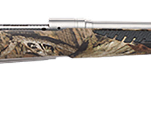 Savage Arms 57046 110 Bear Hunter 338 Win Mag 2+1 23", Matte Stainless, Mossy Oak Break-Up Country Fixed AccuStock with AccuFit