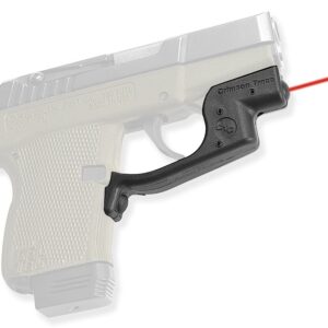 Crimson Trace 0120401 Laserguard  Fits Kel-Tec P3AT/P32, Red Laser Black Polymer