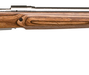 Savage Arms 18467 12 Varminter Low Profile 243 Win 4+1 Cap 26" 1:9.25" Matte Stainless Rec/Barrel Satin Brown Stock Right Hand (Full Size) with Detachable Box Magazine