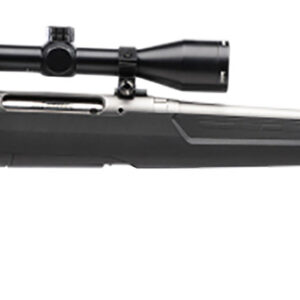 Savage Arms 57101 Axis II XP Full Size 223 Rem 4+1 22" Matte Sporter Barrel, Matte Stainless Steel Receiver Drilled & Tapped, Matte Black Fixed Synthetic Stock, Bushnell Banner 3-9x40mm, Right Hand