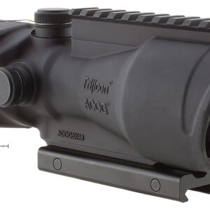 Trijicon 100002 ACOG  Black Hardcoat Anodized 6x 48mm Illuminated Red Chevron .308/7.62 Reticle