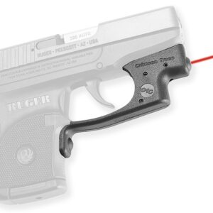 Crimson Trace 0122501 Laserguard  Fits Ruger LCP (Except Gen II LCP), Red Laser Black Polymer Trigger Guard Mount