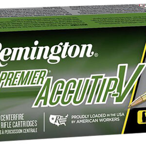 Remington Ammunition 29192 Premier Accutip-V 223Rem 55gr AccuTip V 20 Per Box/10 Case