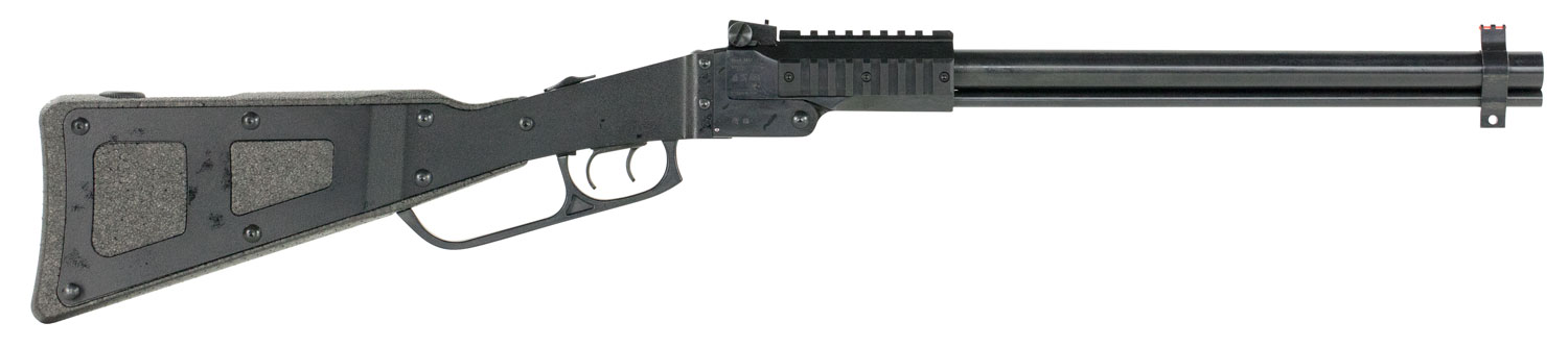 Chiappa Firearms 500182 M6 22 Mag,12 Gauge 1+1 18.50" Blued Black Skeletonized w/Foam Inserts Stock Modified Choke