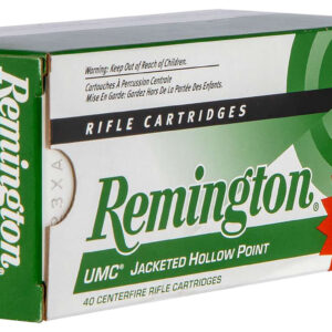 Remington Ammunition 23769 UMC Value Pack 22-250Rem 45gr Jacketed Hollow Point 40 Per Box/10 Case