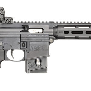 Smith & Wesson 11507 M&P15-22 Performance Center Sport *MA,MD,NJ Compliant 22 LR Caliber with 10+1 Capacity, 18" Barrel, Matte Black Metal Finish & Fixed Vltor Black Synthetic Stock Right Hand