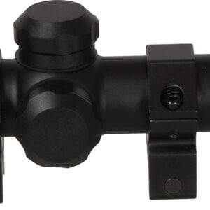 TruGlo TG8504BD Compact  Black Anodized Matte Black 4x 32mm 1" Tube Diamond Reticle