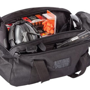 Blackhawk 74RB02BK Sportster  Black 600D Polyester Holds 2 Handguns