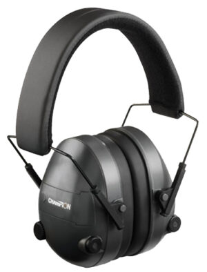 Champion Targets 40974 Electronic Muffs 25 dB Over the Head Black