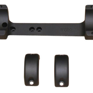 DNZ 10006 Game Reaper Scope Mount/Ring Combo Matte Black 1" Tube, Fits TCA Impact/Triumph/Pro HUnter FX/Pro Hunter/Omega/Encore, Medium Rings