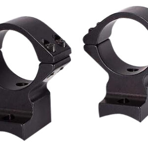 Talley 940705 Scope Mount/Ring Combo  Black Anodized 1" Tube Weatherby Mark V Medium Rings Magnum Action