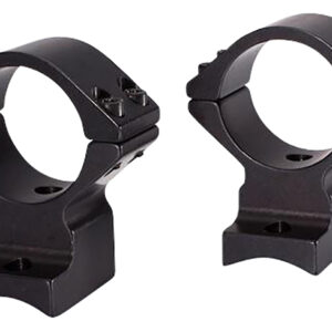Talley 94X702 Scope Mount/Ring Combo  Extended Black Anodized 1" Tube Winchester Model 70 Medium Rings