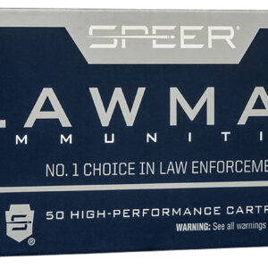 Speer 53919 Lawman  357Sig 125gr Total Metal Jacket Flat Nose 50 Per Box/20 Case