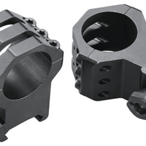 Weaver Mounts 48353 Six-Hole Skeleton Rings  Matte Black 1" Extra Extra High