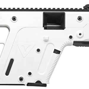 Kriss USA KV90CAP22 Vector CRB G2 *CA Compliant 9mm Luger 10+1 16" Black Barrel Shroud, Alpine White Rec & Fixed Stock, Black California Paddle Grip, Flip Up Sights