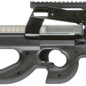 FN 3848950460 PS90  5.7x28mm 30+1 16" Black Ported Barrel, Black Picatinny Rail Aluminum Receiver, Matte Black Synthetic Bullpup w/Thumbhole Stock, Ambidextrous