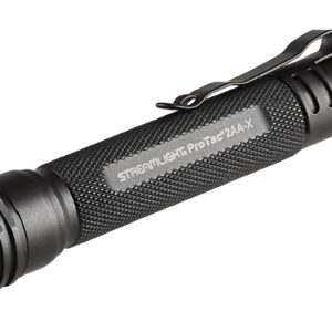 Streamlight 88033 ProTac 2AA Flashlight  Black Anodized 18/250 Lumens White C4 LED