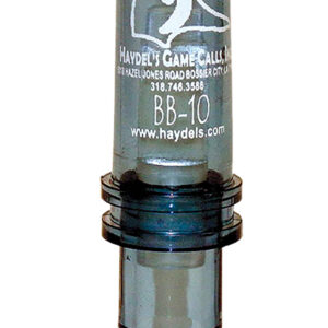 Haydel's Game Calls BB10 "Big Blue"  Open Call Double Reed Bluewing Teal Sounds Attracts Ducks Clear Acrylic