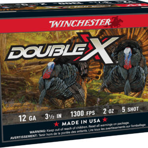 Winchester Ammo STH12355 Double X High Velocity Turkey 12Gauge 3.50" 2oz 5Shot 10 Per Box/10 Case