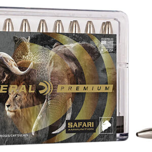 Federal P416RT1 Premium Safari Cape-Shok 416RemMag 400gr Trophy Bonded Bear Claw 20 Per Box/10 Case